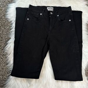[Agolde] Black High Rise Skinny Jean - Size 24